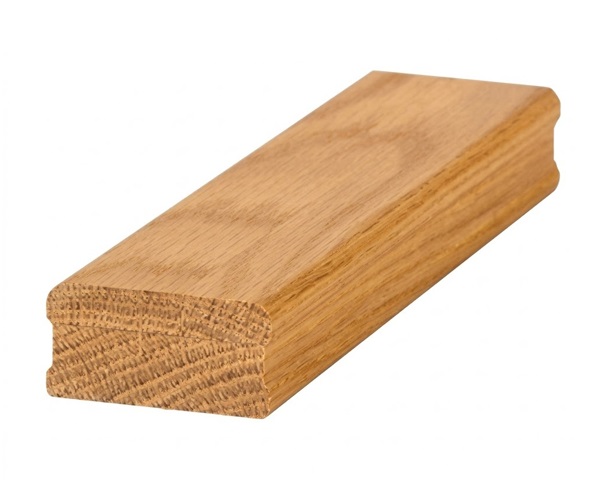 Solution White Oak Ungrooved Baserail For Bracket Glass